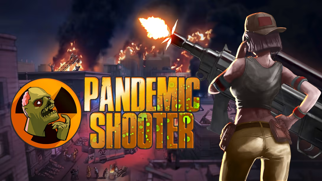 Геймплей шутера про отстрел зомби Pandemic Shooter
