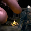 Скульптура Храма Огня из Dark Souls может согреть утомленные души