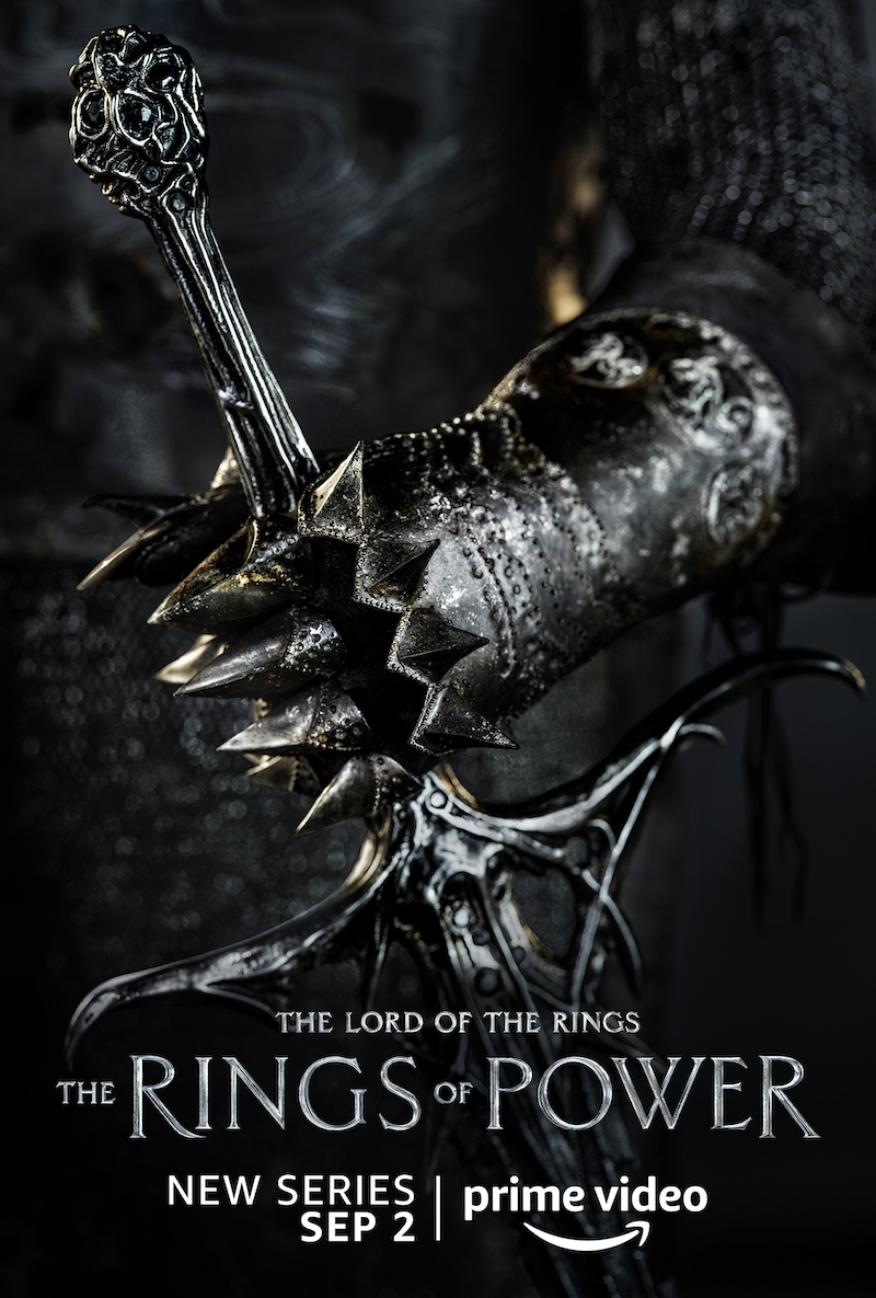 Меч Саурона на первых постерах сериала «Властелин колец: Кольца власти»