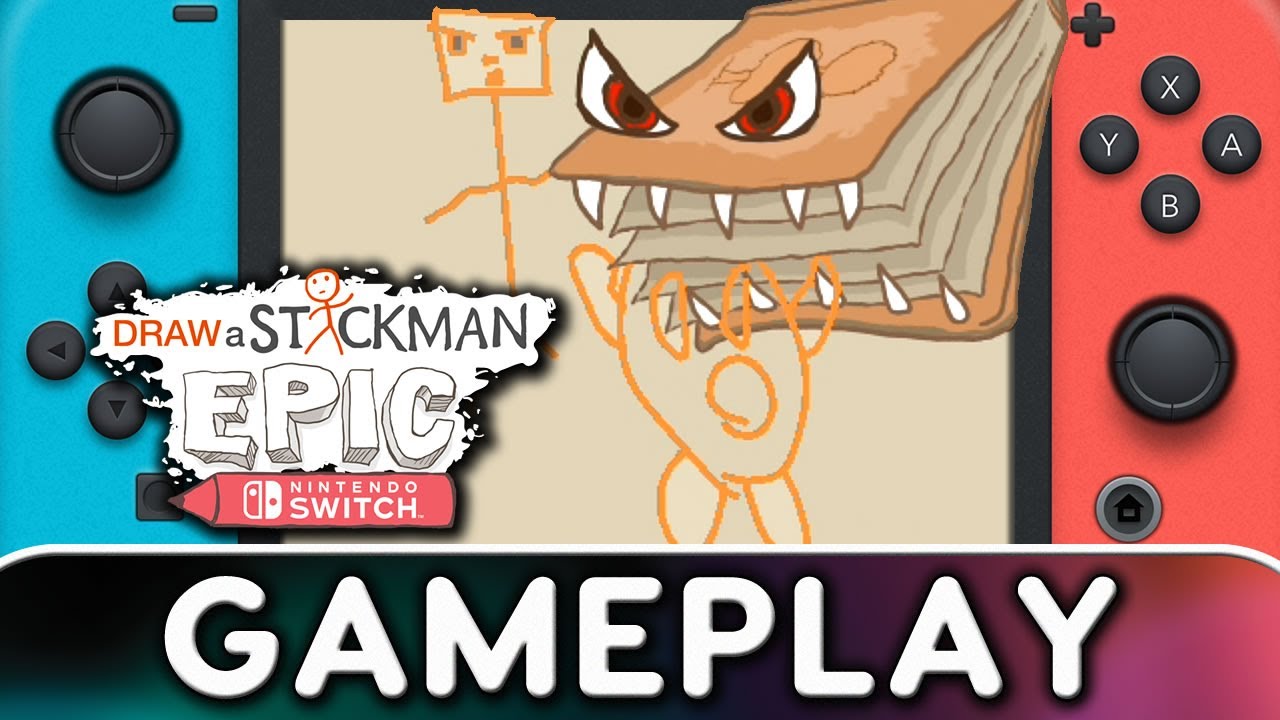 Игровой процесс творческой игры-головоломки Draw a Stickman: EPIC