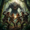 Monster hunter outlanders вышла на ios и android с охотой на монстров вчетвером